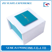 Caja de papel de embalaje plegable de joyería de lujo SenCai